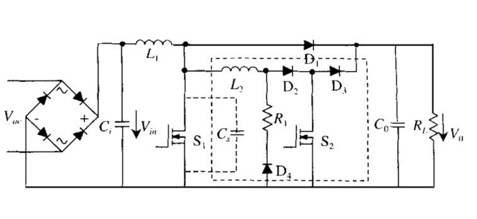 串聯開關變換器工作原理圖 串聯開關變換器工作原理圖