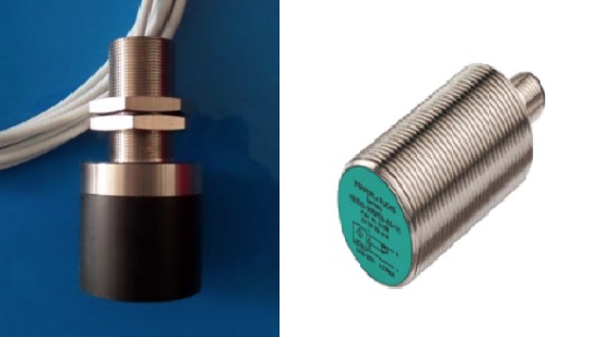 電容式和渦流傳感器，探頭與磁場距離的目標檢測