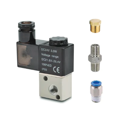 氣動電磁閥按工作原理、材質和使用場景分類